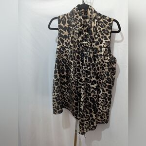 Vince Camuto tie neck Blouse XL